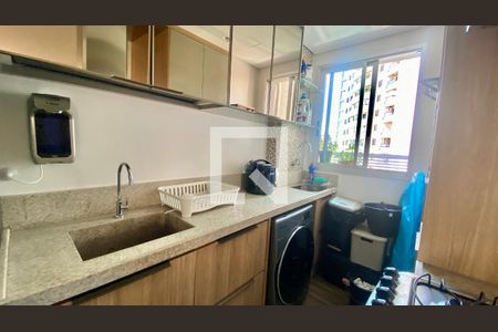 Cozinha de apartamento à venda com 2 quartos, 62m² em Nova Granada, Belo Horizonte