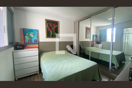 Quarto Suíte de apartamento à venda com 2 quartos, 62m² em Nova Granada, Belo Horizonte