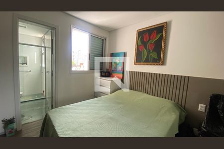 Quarto Suíte de apartamento à venda com 2 quartos, 62m² em Nova Granada, Belo Horizonte