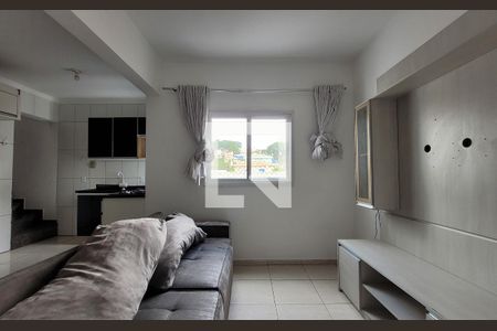 Sala de apartamento para alugar com 3 quartos, 176m² em Vila Guaraciaba, Santo André