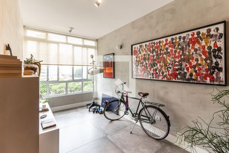 Sala de apartamento para alugar com 1 quarto, 78m² em Santa Cecilia, São Paulo