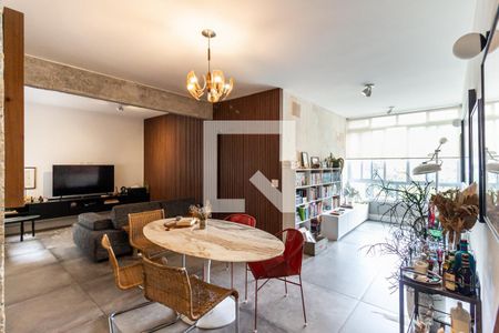 Sala de apartamento para alugar com 1 quarto, 78m² em Santa Cecilia, São Paulo