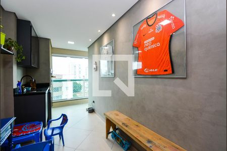 Varanda da Sala de apartamento à venda com 3 quartos, 76m² em Vila Milton, Guarulhos