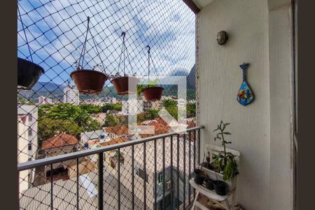 Varanda da Sala de apartamento para alugar com 3 quartos, 96m² em Grajaú, Rio de Janeiro