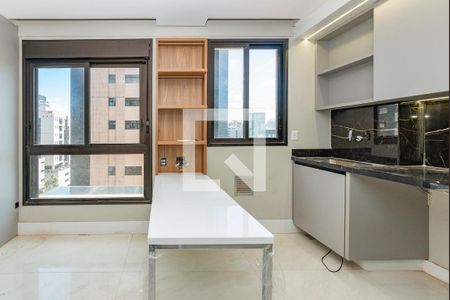 Kitnet de kitnet/studio para alugar com 1 quarto, 40m² em Funcionários, Belo Horizonte