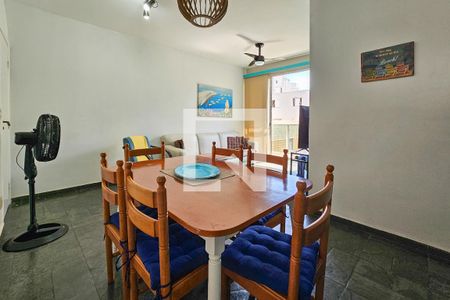 Sala de apartamento para alugar com 2 quartos, 80m² em Balneario Cidade Atlantica, Guarujá