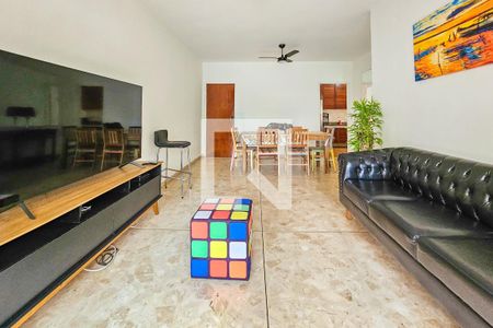 Sala de apartamento para alugar com 2 quartos, 80m² em Balneario Cidade Atlantica, Guarujá