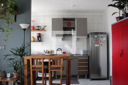 Sala e Cozinha de apartamento para alugar com 1 quarto, 29m² em Mooca, São Paulo