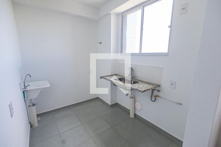 Cozinha de apartamento para alugar com 2 quartos, 45m² em Juliana, Belo Horizonte