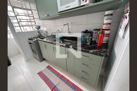 Cozinha de apartamento à venda com 1 quarto, 42m² em Pompeia, São Paulo