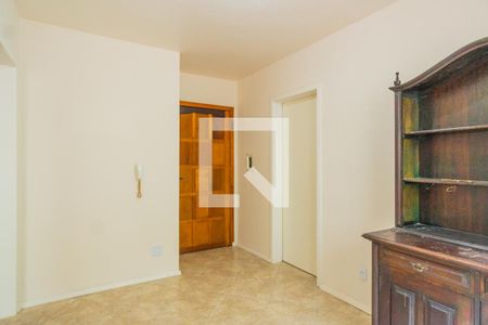 Sala de apartamento à venda com 1 quarto, 40m² em Vila Nova, Porto Alegre