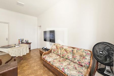 Sala de apartamento para alugar com 1 quarto, 67m² em Centro, Guarujá