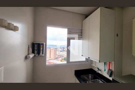 Sala/Cozinha e Área de Serviço de apartamento à venda com 1 quarto, 69m² em Retiro, Jundiaí