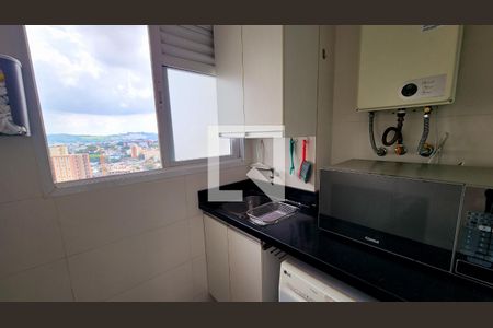 Sala/Cozinha e Área de Serviço de apartamento à venda com 1 quarto, 69m² em Retiro, Jundiaí