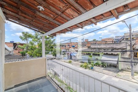 Varanda da Sala de casa para alugar com 2 quartos, 48m² em Campo Grande, Rio de Janeiro