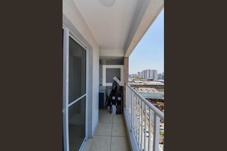 Varanda da Sala de apartamento para alugar com 2 quartos, 43m² em Vila Sao Joao, Guarulhos