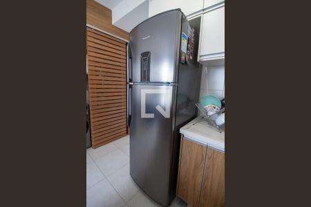 Cozinha de apartamento para alugar com 1 quarto, 37m² em Ferreira, São Paulo