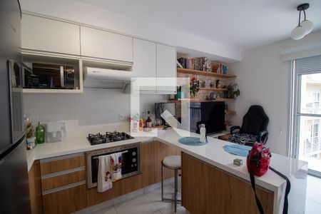 Cozinha de apartamento para alugar com 1 quarto, 37m² em Ferreira, São Paulo