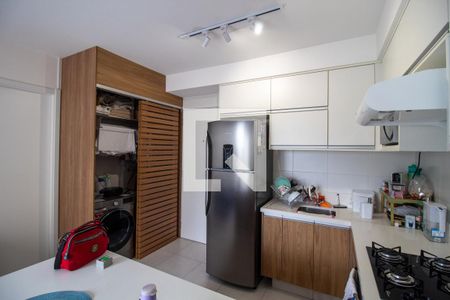 Cozinha de apartamento para alugar com 1 quarto, 37m² em Ferreira, São Paulo