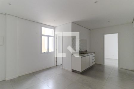 Sala e Cozinha de apartamento para alugar com 1 quarto, 36m² em Campos Elíseos, São Paulo