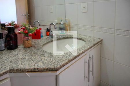 Banheiro da Suíte de apartamento à venda com 3 quartos, 99m² em Buritis, Belo Horizonte