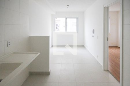 Cozinha e Área de Serviço de apartamento para alugar com 1 quarto, 28m² em Vila Ema, São Paulo