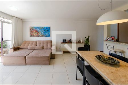 Sala de apartamento à venda com 4 quartos, 105m² em Buritis, Belo Horizonte