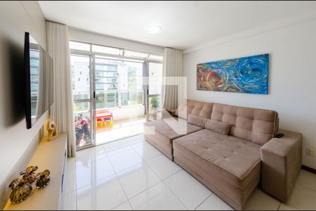 Sala de apartamento à venda com 4 quartos, 105m² em Buritis, Belo Horizonte