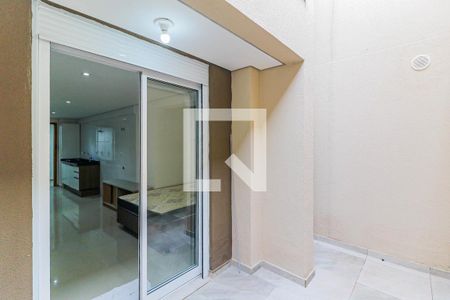 Varanda de kitnet/studio para alugar com 1 quarto, 33m² em Chácara Santo Antônio (zona Sul), São Paulo