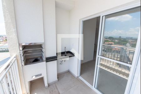 Varanda da Sala de apartamento para alugar com 2 quartos, 68m² em Parque Santo Antonio, Taubaté