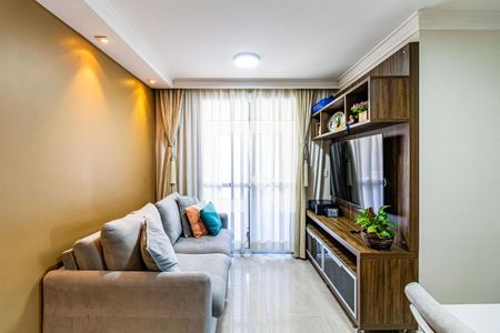 Sala de apartamento à venda com 3 quartos, 73m² em Jardim Ester Yolanda, São Paulo