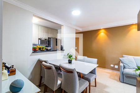 Sala de apartamento à venda com 3 quartos, 73m² em Jardim Ester Yolanda, São Paulo