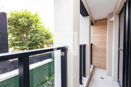 Sacada de kitnet/studio para alugar com 1 quarto, 32m² em Pinheiros, São Paulo