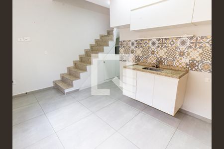 Sala/Cozinha de casa para alugar com 1 quarto, 38m² em Belenzinho, São Paulo