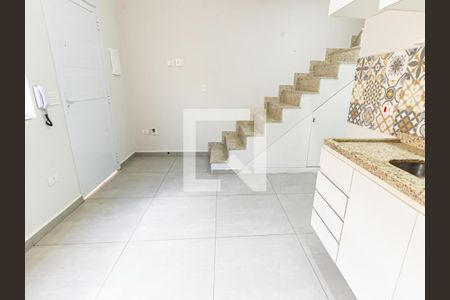 Sala/Cozinha de casa para alugar com 1 quarto, 38m² em Belenzinho, São Paulo