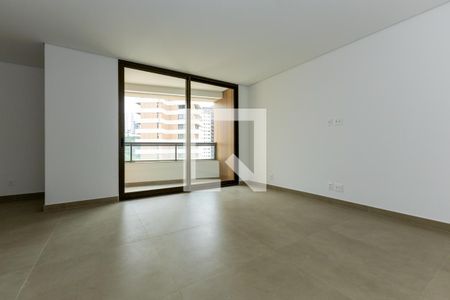 Sala de apartamento à venda com 3 quartos, 142m² em Vila das Flores, Nova Lima