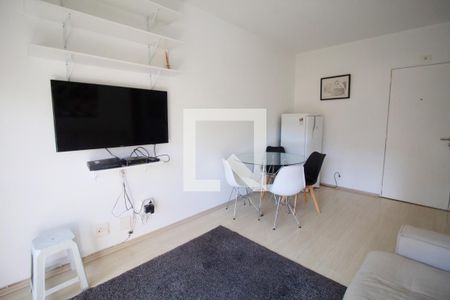 Sala de apartamento para alugar com 1 quarto, 45m² em Pinheiros, São Paulo