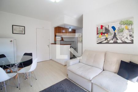 Sala de apartamento para alugar com 1 quarto, 45m² em Pinheiros, São Paulo