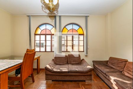 Sala de apartamento à venda com 3 quartos, 80m² em Grajaú, Belo Horizonte