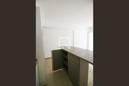 Cozinha Americana - Sala de apartamento para alugar com 1 quarto, 52m² em Bloco F - Sqnw 310 - Brasília, Df, 70297-400, Brasil, Brasília