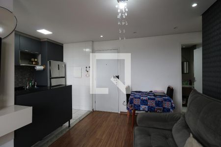 Sala de apartamento à venda com 2 quartos, 55m² em Jardim Monte Libano, Santo André