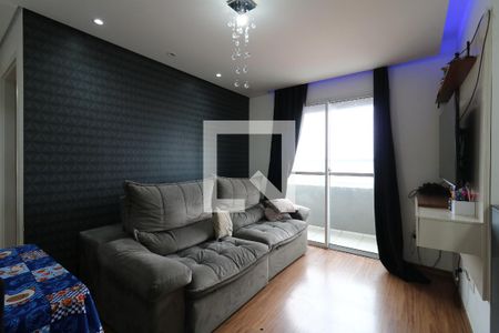 Sala de apartamento à venda com 2 quartos, 55m² em Jardim Monte Libano, Santo André