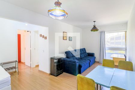 Sala de apartamento à venda com 2 quartos, 74m² em Chácara Santo Antônio (zona Sul), São Paulo