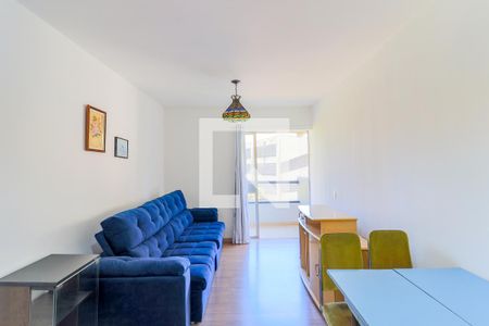 Sala de apartamento à venda com 2 quartos, 74m² em Chácara Santo Antônio (zona Sul), São Paulo