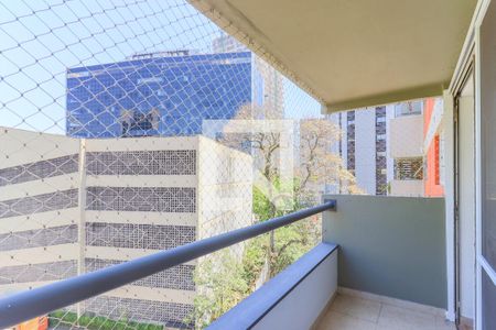 Varanda da Sala de apartamento à venda com 2 quartos, 74m² em Chácara Santo Antônio (zona Sul), São Paulo