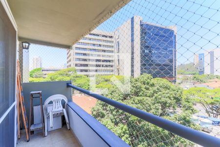 Varanda da Sala de apartamento à venda com 2 quartos, 74m² em Chácara Santo Antônio (zona Sul), São Paulo