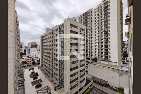 Vista da Sala de apartamento à venda com 2 quartos, 50m² em Rio Comprido, Rio de Janeiro