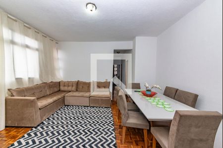 Sala de apartamento à venda com 3 quartos, 90m² em Estrela Dalva, Belo Horizonte