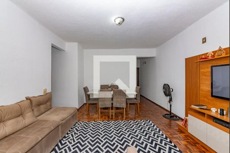 Sala de apartamento à venda com 3 quartos, 90m² em Estrela Dalva, Belo Horizonte