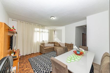 Sala de apartamento à venda com 3 quartos, 90m² em Estrela Dalva, Belo Horizonte